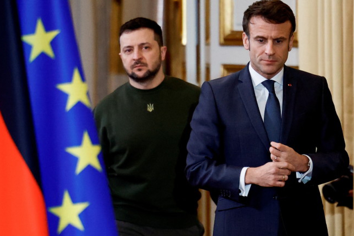 Зеленски и Макрон се срещат в Париж на 17 ноември